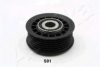MERCE A6012000770 Deflection/Guide Pulley, v-ribbed belt